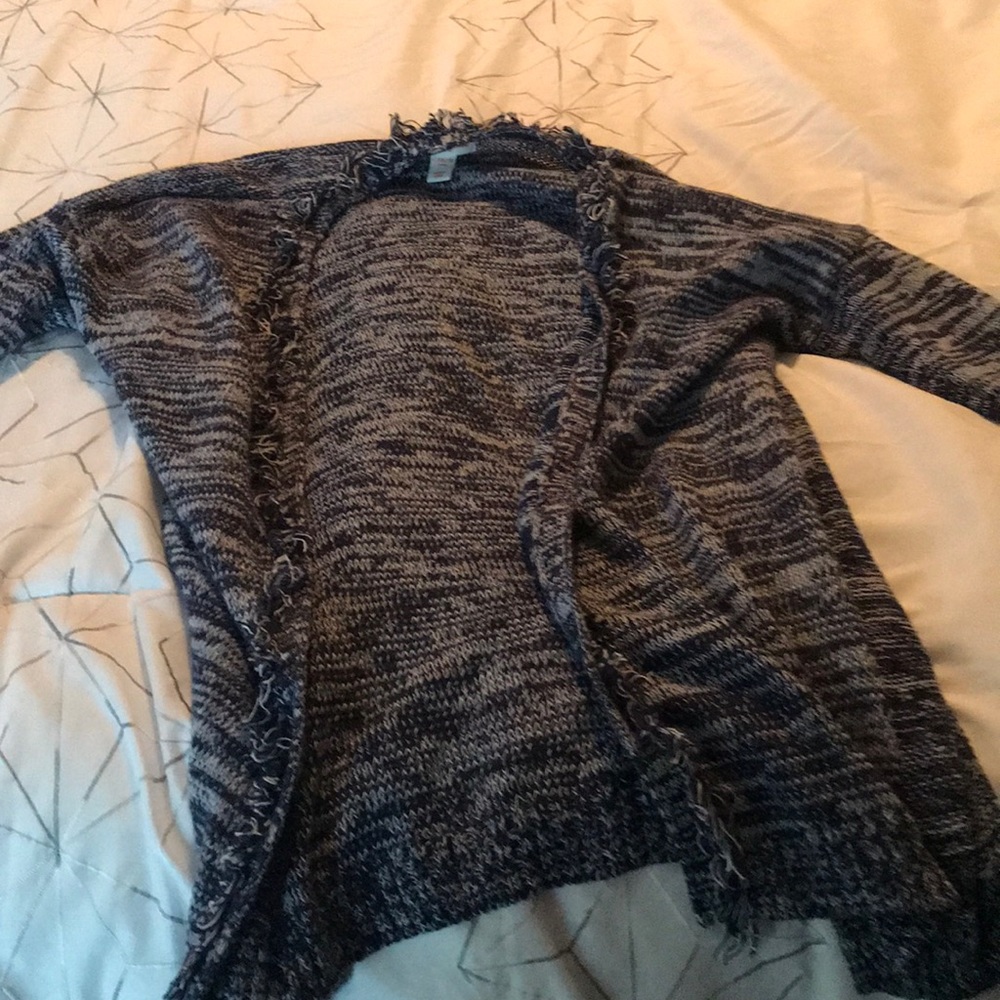 Blue sweater